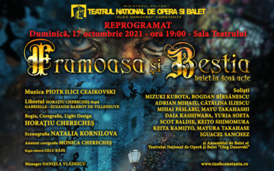 Reprogramat ”Frumoasa și Bestia” 10 octombrie 2021