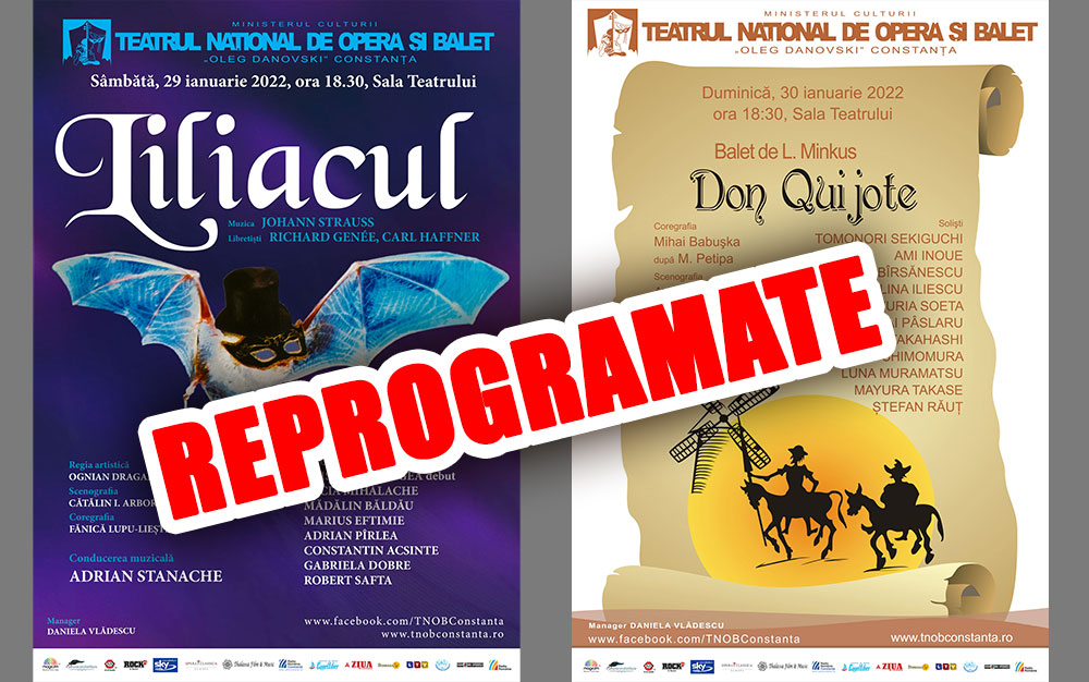 ”Liliacul” și ”Don Quijote” se reprogramează