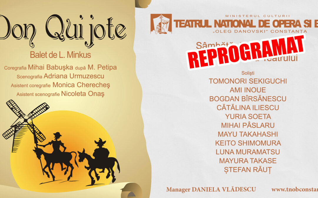 „Don Quijote” se reprogramează